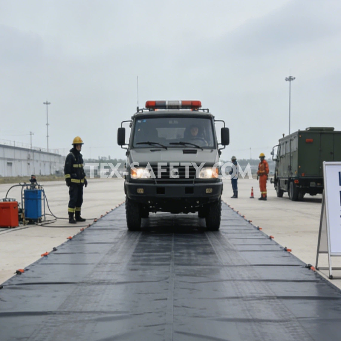 Temporary Pathways and Emergency Rescue fabric Temporary Pathways and Emergency Rescue fabric